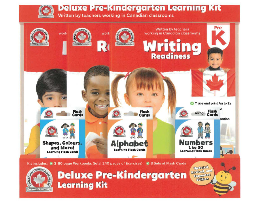 Deluxe Learning Kit – Pre-Kindergarten (80-page Expanded Editions)