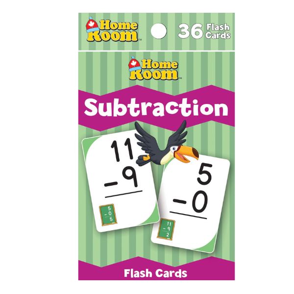Home Room Flash Cards – Subtraction