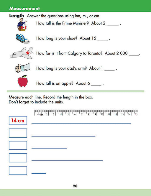 Math Grade 3: Addition, subtraction, multiplication, division, Fractions, Canadian money and time, Geometry, graphs and probability, and much more! - Canadian Curriculum Press