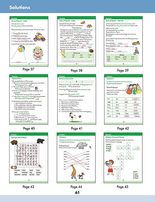 The full-colour CCP Grade 2 Writing workbook helps children practise key writing skills that are part of the Grade 2 curriculum across Canada.  Written by a teacher working in a Canadian classroom, this workbook encourages strong writing skills and prepares young minds for success in the classroom. 64 pages // ISBN: 9781487602864