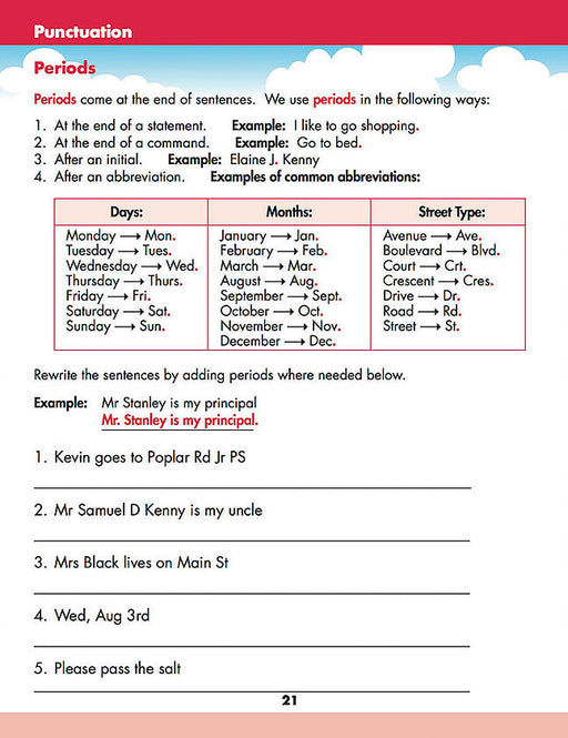 Grade 3 Writing: Punctuation And Grammar, Ideas, Planning, Writing, Editing, Cursive Writing Pratice and much more! - Canadian Curriculum Press