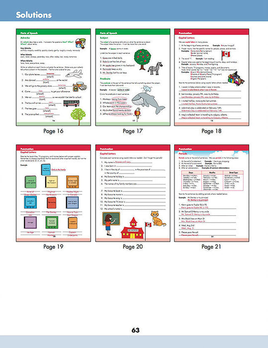 Grade 3 Writing: Punctuation And Grammar, Ideas, Planning, Writing, Editing, Cursive Writing Pratice and much more! - Canadian Curriculum Press