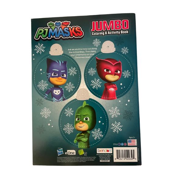 Jumbo Colouring & Activity Book – PJ Mask | Kids’ Activity Book