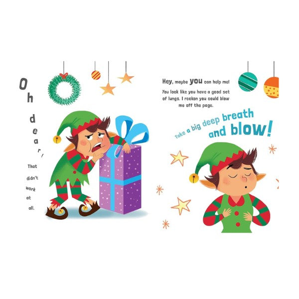 There’s an Elf Stuck in My Book! – Interactive Christmas Picture Book for Kids Ages 2-5