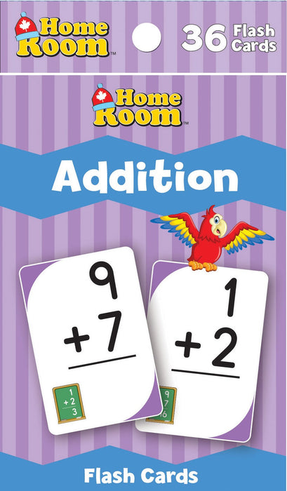 Home Room Flash Cards - Addition