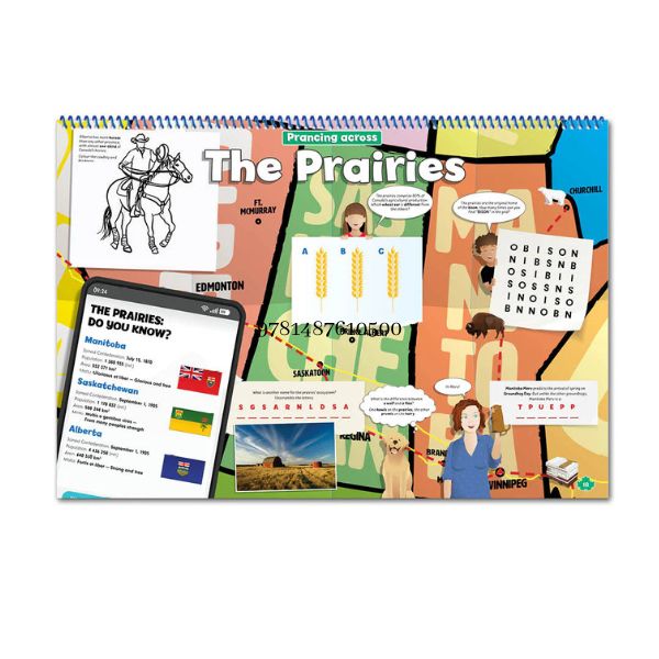 The Fun Canadian Facts and Puzzles Activity Pad – Trivia & Activities Across Canada