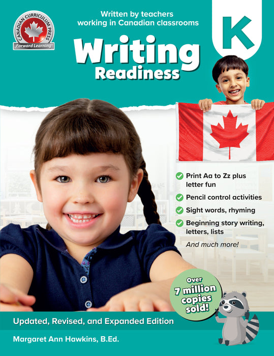 Kindergarten Writing Workbook - 80-page Expanded Edition