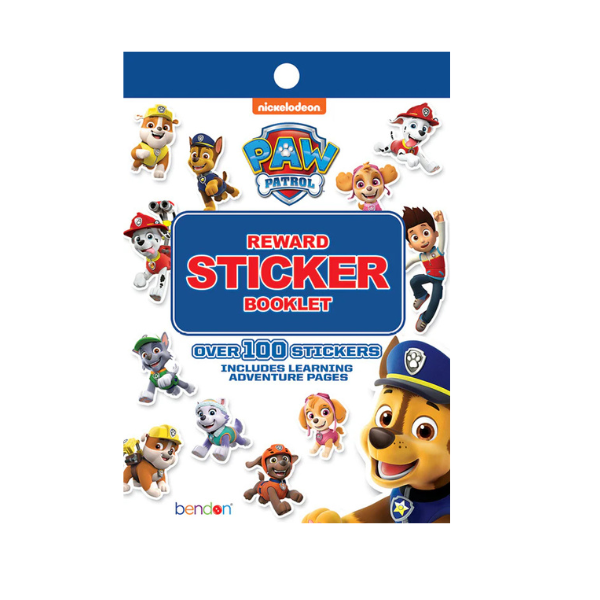 PAW Patrol Reward Sticker Pad – Over 100 Stickers for Kids