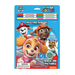 Paw Patrol coloring book with markers on a white background, front cover of imagine ink color, reveal makers  on the cover Skye, Zuma, Marshall and Chase