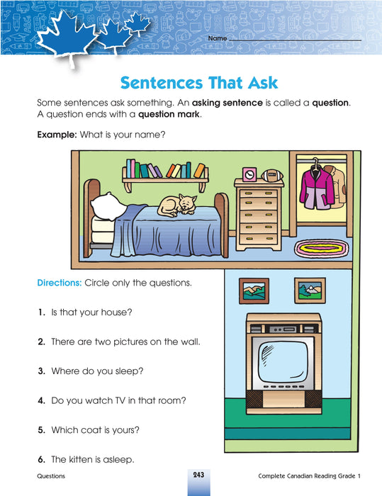 This jumbo, full-colour workbook will give children the tools they need to build a solid foundation of reading skills in areas such as phonics, letters and sounds, consonant blends, reading comprehension, and grammar. By following the curriculum taught in Canadian schools, the lessons and activities in the Grade 1 Complete Canadian Reading workbook will give children the confidence required to excel in the classroom and beyond 352 pages // ISBN: 9781770629080