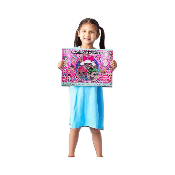 L.O.L. Doll Ultimate Sticker Pad for Girls – Giant Activity Book with Over 1000 Stickers