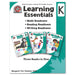 Learning Essentials Kindergarten: Math, Reading, Writing - 3 Books in 1 - Canadian Curriculum Press