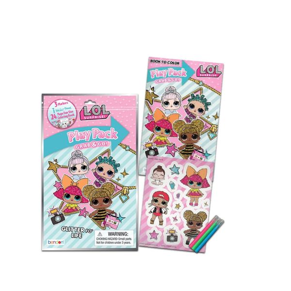 Markers and sticker sheet included in L.O.L. Surprise Play Pack