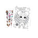 Inside pages of L.O.L. Surprise! activity book with fun activities