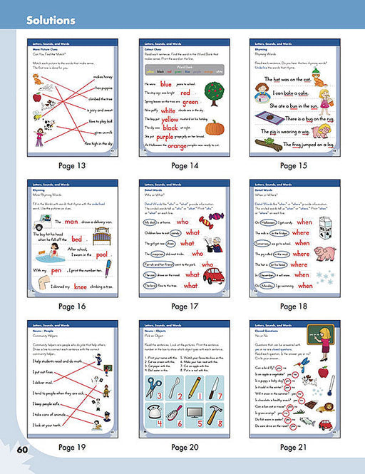 The full-colour CCP Grade 1 Reading workbook helps children practise key reading skills that are part of the Grade 1 curriculum across Canada.  Written by a teacher working in a Canadian classroom, this book fosters stronger young readers and prepares them for success in the classroom. 64 pages // ISBN: 9781487602796