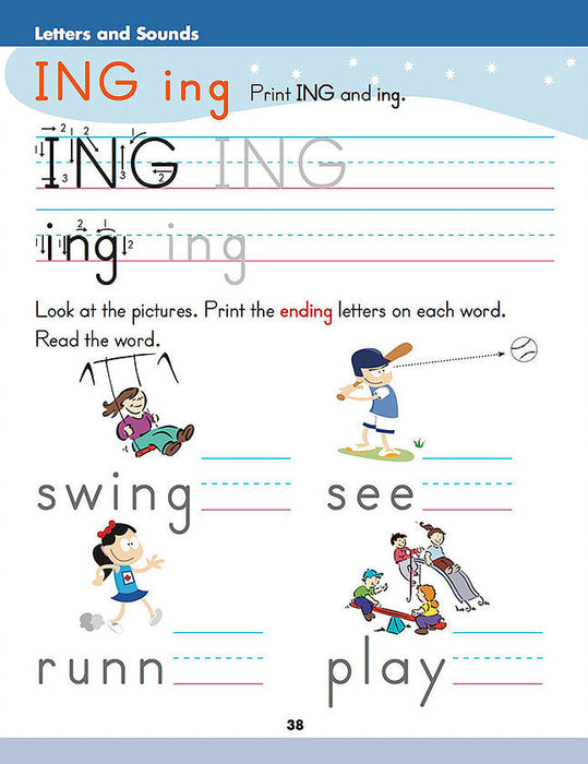 eBook Reading Kindergarten Workbook - Canadian Curriculum Press