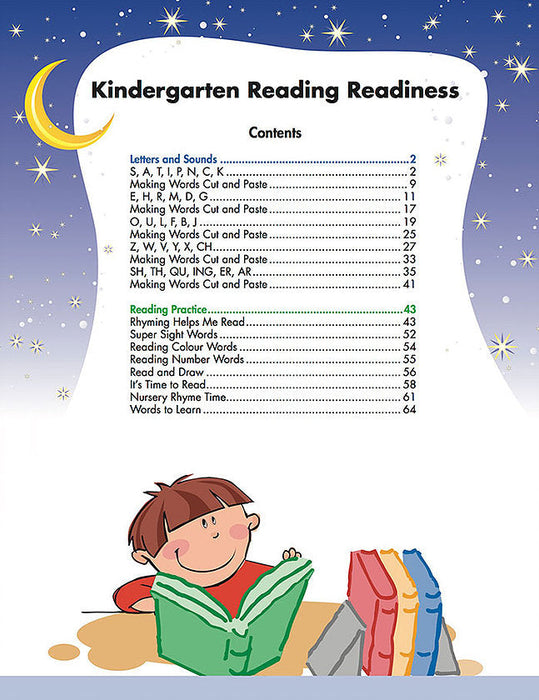 eBook Reading Kindergarten Workbook - Canadian Curriculum Press