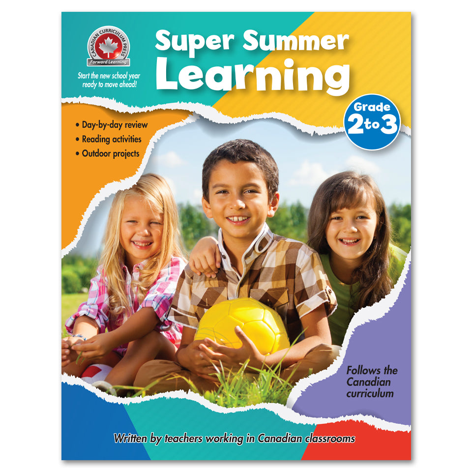 Super Summer Learning Series – Kindergarten to Grade 3 Workbooks