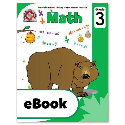 eBook Grade 3 Math Workbook - Canadian Curriculum Press