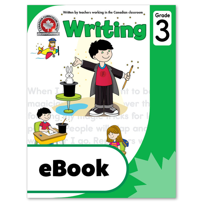 eBook Grade 3 Writing Workbook - Canadian Curriculum Press