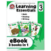 eBook Learning Essentials Grade 3 - Three Books in One - Workbook - Canadian Curriculum Press