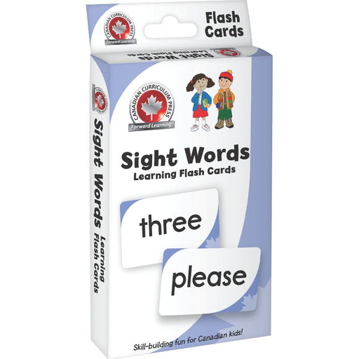 Sight Words Flashcards for Kids by Canadian Curriculum Press - Educational Learning Tool for Early Readers