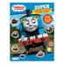 Thomas and Friends Super Colouring and Sticker Activity Book featuring favorite engine characters for creative kids.