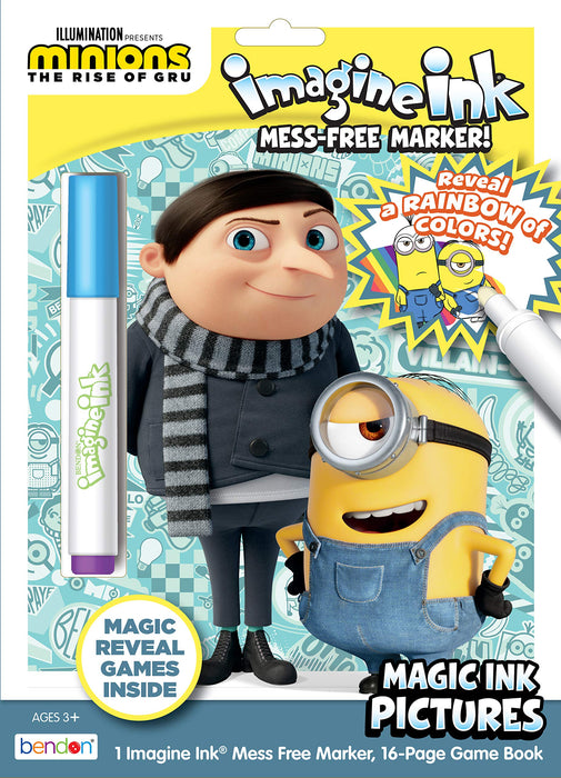 Minions 2 Imagine Ink Coloring Book