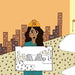 Inside Page with Zaha Hadid holding a picture of her architectural drawings
