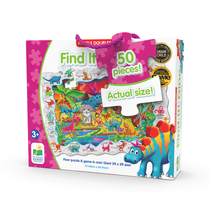 Puzzle Doubles - Find it Dinosaurs