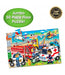 50 piece complete floor puzzle, rescue 