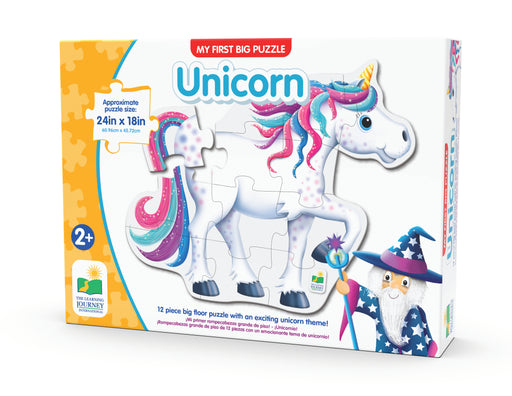 My First Big Floor Puzzle - Unicorn | 12-Piece Toddler Puzzle with Large Pieces