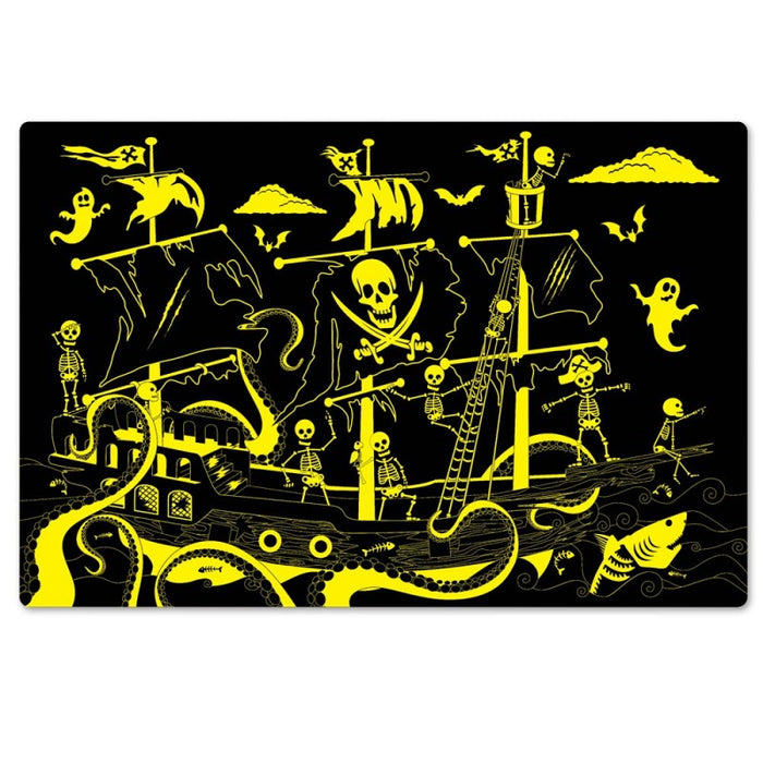 Puzzle Doubles - Glow in The Dark - Pirate Ship